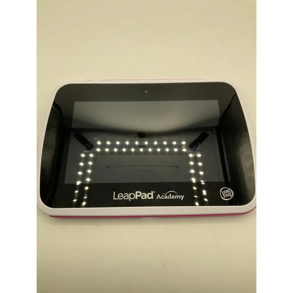 LeapFrog LeapPad Academy Kids Learning Tablet - White/Pink